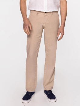Spodnie chinosy męskie Lee Cooper GALATA-3600 38-32 Beżowe (5904347387150)