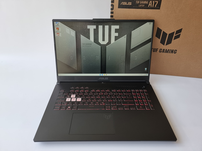 Ноутбук Asus TUF Gaming A17 FA707RR-HX018W/R7 6800H/RTX 3070/RAM 16GB/SSD 1TB/WIN 11 Б/В