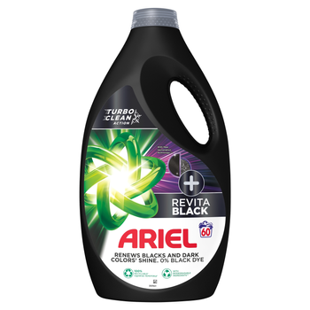 Рідина для прання Ariel Revita Black 60 прань 3 л (8700216096096)