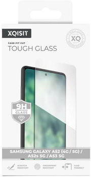 Szkło hartowane Xqisit NP Tough Glass CF do Samsung Galaxy A52/A52 5G/A52s/A53 5G Clear (4029948222585)