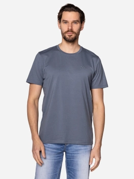 Koszulka męska bawełniana Lee Cooper OBUTCH-875 XL Szara (5904347394820)
