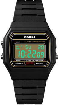 Мужские часы Skmei 1412BKGD Black-Gold