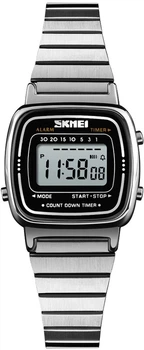 Жіночий годинник Skmei 1901SSI Silver Steel