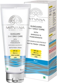 Сонцезахисний крем Mitvana Sunguard 2 in 1 Daily Care SPF 30 50 мл (8906078541297)
