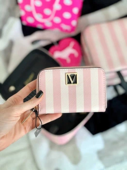 Кошелек Victoria's Secret The Victoria Wallet розовый маленький