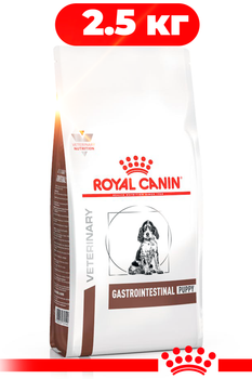 Сухой корм Royal Canin Gastrointestinal Puppy лечебный корм для щенков 2.5кг