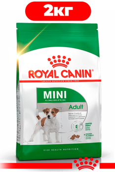 Сухой корм Royal Canin Mini Adult для взрослых собак малых размеров 2кг