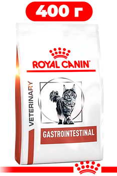 Сухой корм Royal Canin Gastrointestinal Cat для взрослых кошек с курицей 0.4 кг