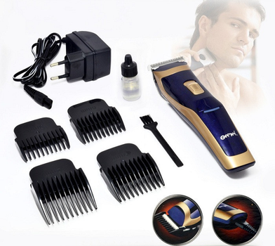 Беспроводная машинка для стрижки волос Gemei GM-6005 |Gold|