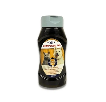 Масло конопляное Zenses by Nerus Hempseed Oil для собак и кошек 2шт*500 мл