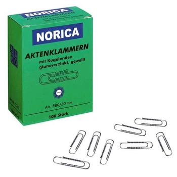 Скрепки 50мм NORICA Германия (61989)