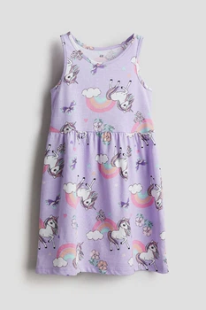 Сукня світло-фіолетове Єдинороги H&M 110-116см (400095589)