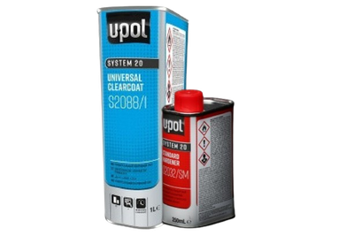 Лак акриловий універсальний U-Pol hs Universal 4:1 1 л + затверджувач 250 мл S2088/1