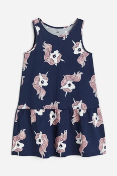 Сукня синій Єдинороги H&M 110-116см (400095594)