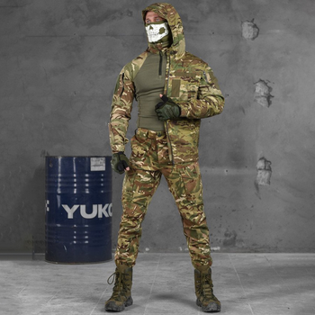 Мужская форма 3в1 Hunter рип-стоп куртка и штаны + убакс мультикам размер L