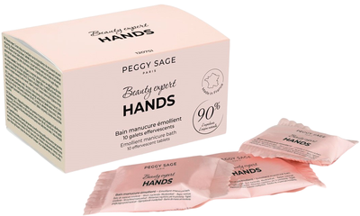 Таблетки для передманікюрної підготовки Peggy Sage Beauty Expert Hands пом'якшувальні 10 шт (3529311207511)