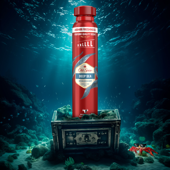 Аерозольний дезодорант для чоловіків Old Spice Deep Sea 250 мл (8700216275781)