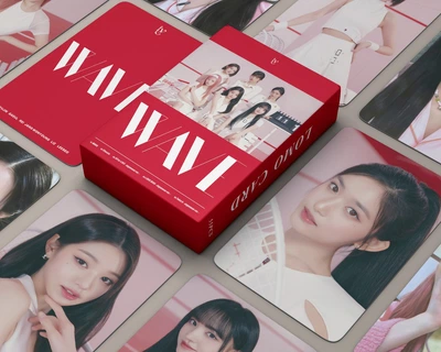 Фотокарточки K-POP lomo card карточки иве I`ve - wave - 55 шт