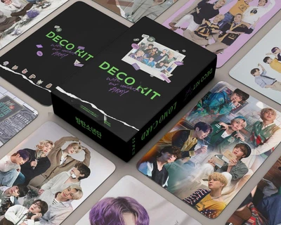 Карточки bts K-POP lomo кейпоп карты к поп Бтс Бантан картки - deko kit 3 - 55 шт