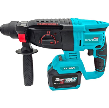 Аккумуляторный перфоратор Grand ПА-20/26 BL BRUSHLESS (1АКБ-4Аh)