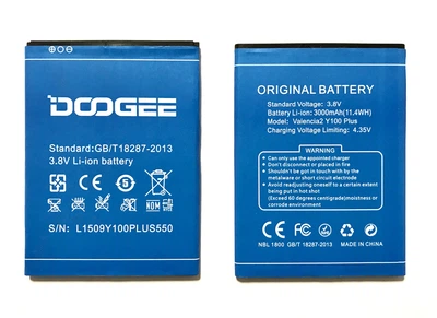 Акумуляторна батарея для DOOGEE Y100 Plus Valencia2