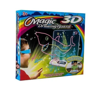 Дошка для малювання з 3D-ефектом ігровий набір Toy Magic 3D космос