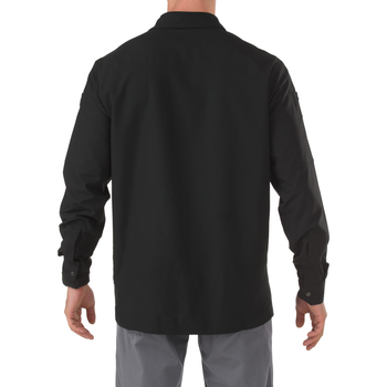 Сорочка тактична з довгим рукавом 5.11 FREEDOM FLEX WOVEN SHIRT - LONG SLEEVE XL Black