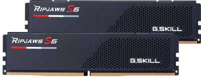 Pamięć G.Skill DDR5-6600 32768 MB PC5-52800 (Kit of 2x16384) Ripjaws S5 Black (F5-6600J3440G16GX2-RS5K)