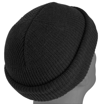 Шапка патрульна вовняна US WATCH CAP Black