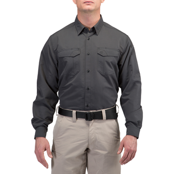 Сорочка тактична 5.11 Tactical Fast-Tac Long Sleeve Shirt 2XL Charcoal