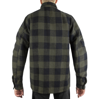 Рубашка фланелевая Sturm Mil-Tec Flannel Shirt 2XL Black