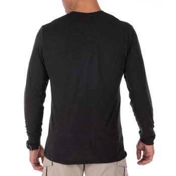 Реглан 5.11 Tactical Triblend Legacy Long Sleeve Tee L Black Heather