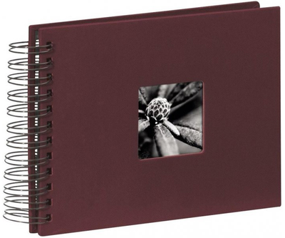 Album na zdjęcia Hama Fine Art czarne strony 24x17 cm 50 stron Burgundy (4007249901545)