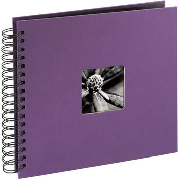 Фотоальбом Hama Fine Art чорні сторінки 28x24 см 50 сторінок Purple (4007249948762)