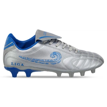 Бутсы футбольные Zelart Pro Liga 7-J размер 39 Silver-Blue