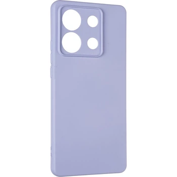 Чехол Fiji Full Soft Premium для Xiaomi Redmi Note 13 противоударный бампер с микрофиброй Violet