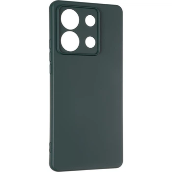 Чохол Fiji Full Soft Premium для Xiaomi Redmi Note 13 протиударний бампер з мікрофіброю Dark Green