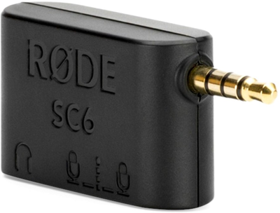 Адаптер Rode SC6 3 x 3.5 мм (mini-jack) - 3.5 мм (mini-jack) Black (RODE SC6)