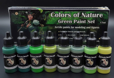 Zestaw farb Scale 75 Colors of Nature 8 szt x 17 ml (8412548244396)