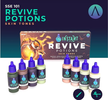 Набір фарб Scale 75 Instant Revive Potions 8 шт x 17 мл (7427129409843)