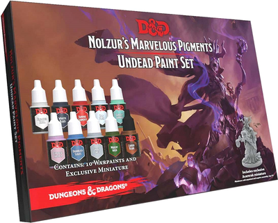 Zestaw farb The Army Painter Dungeons & Dragons Nolzurs Marvelous Pigments Undead Paint 10 szt (5713799750050)