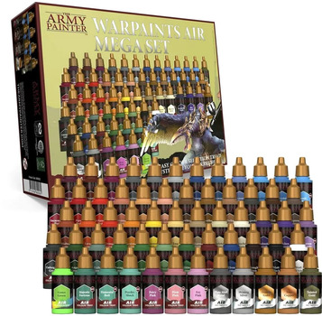 Zestaw farb do aerografu The Army Painter Warpaints Air Mega 60 szt (5713799800281)