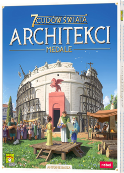 Додаток до настільної гри Rebel Architects of the 7 Wonders of the World: Medals (5425016927700)