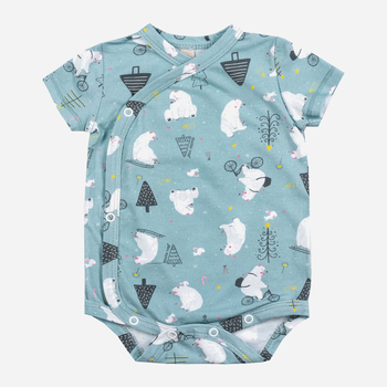 Дитяче боді-футболка для новонароджених Doctor Nap BOD.5378 62-68 см Різнокольорове (5902701194024)