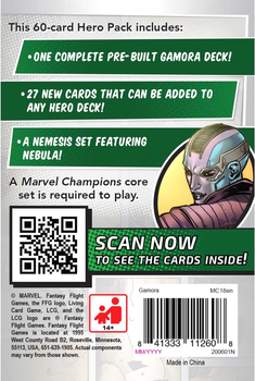 Додаток до гри Fantasy Flight Games Marvel Champions: Hero Pack Gamora (0841333112608)