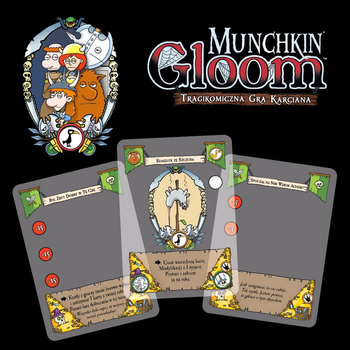 Настільна гра Black Monk Munchkin Gloom (5901549119640)
