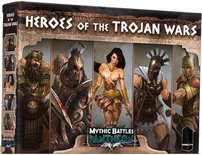 Додаток до настільної гри Monolith Mythic Battles: Pantheon Heroes of the Trojan Wars (3760271440093)