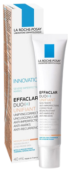 Krem-żel do twarzy La Roche Posay Effaclar Duo Unifiant Medium 40 ml (3337875518598)