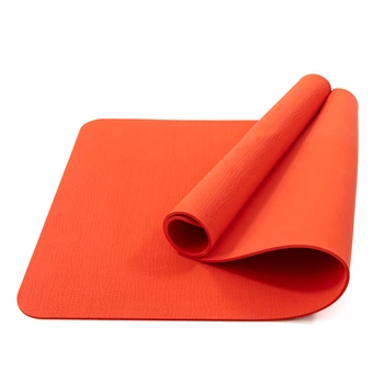 Коврик для йоги и фитнеса EVA (йога мат, каремат спортивный) 100х50 см OSPORT Yoga Pro Micro 3мм (OF-0244) Красный