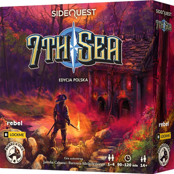 Настільна гра Rebel SideQuest 7th Sea (5902650618541)